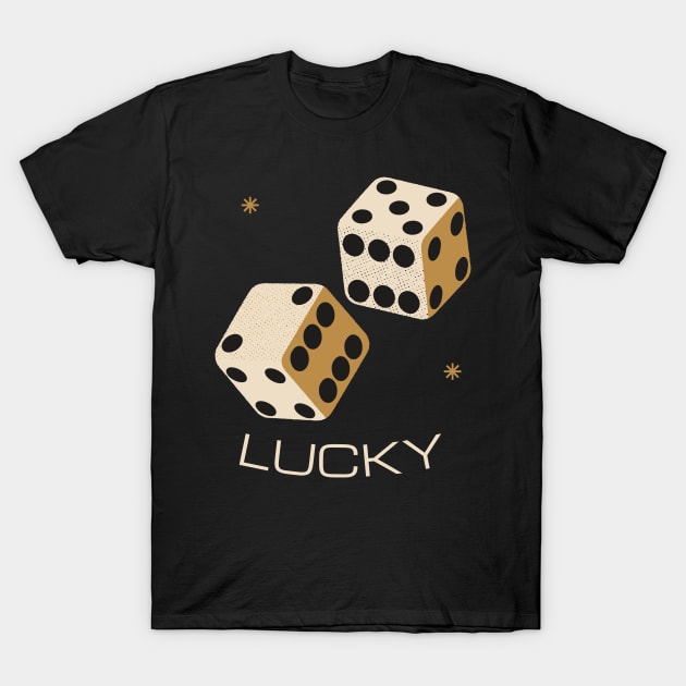 Dice 7 T-Shirt by CasualTeesOfFashion